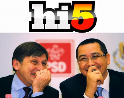 Crin, Ponta si Basescu au conturi pe Hi5.com