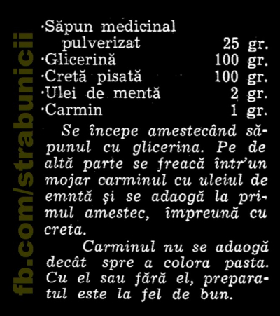 cum să-ți faci singur pastă de dinți, ca străbunicii