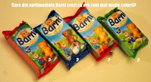 Îţi plac prăjiturile Barni? Vezi topul sortimentelor Barni, după numărul de calorii!